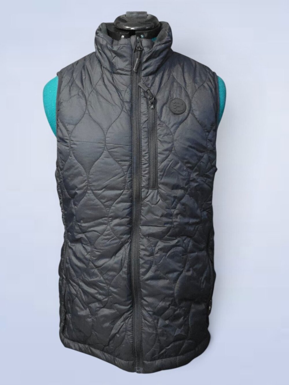 Bench Black Quilted Vest - Size Medium